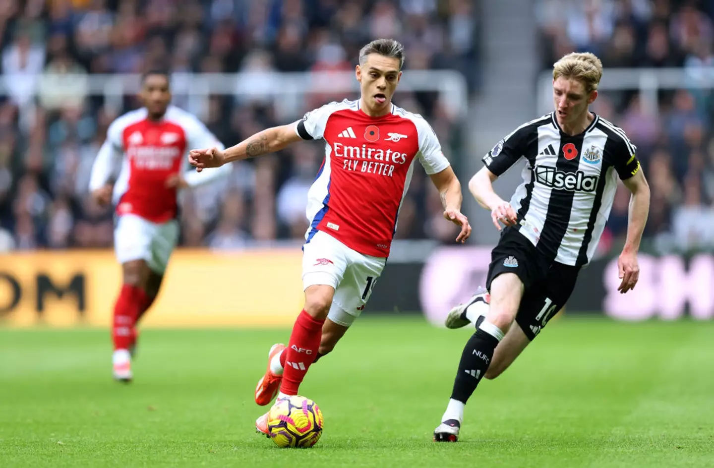 Newcastle United beat Arsenal 1-0 in the Premier League in November. (Image: Getty)