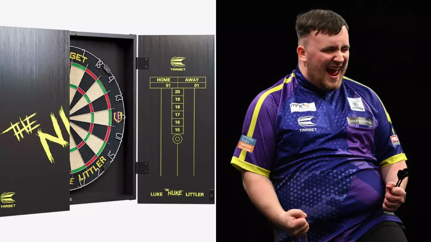'Luke the Nuke' gift set is the perfect Christmas present for darts fans