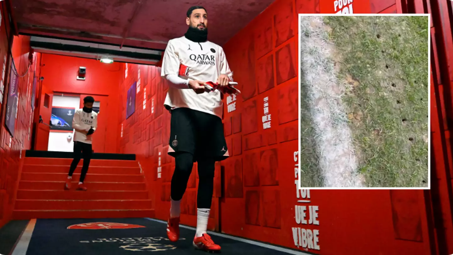 The pitch PSG will play on against Brest goes viral as Champions League tie to take place on second division ground due to strict rule