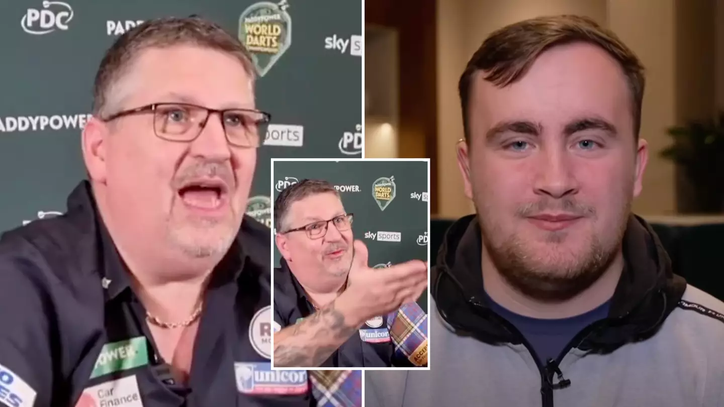 Gary Anderson’s take on the media treatment of 16-year-old Luke Littler is going viral