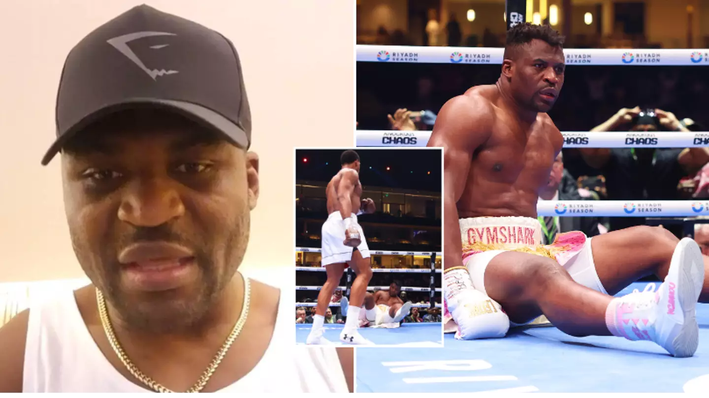 Francis Ngannou explains reason behind Anthony Joshua KO defeat as previously unknown info comes to light