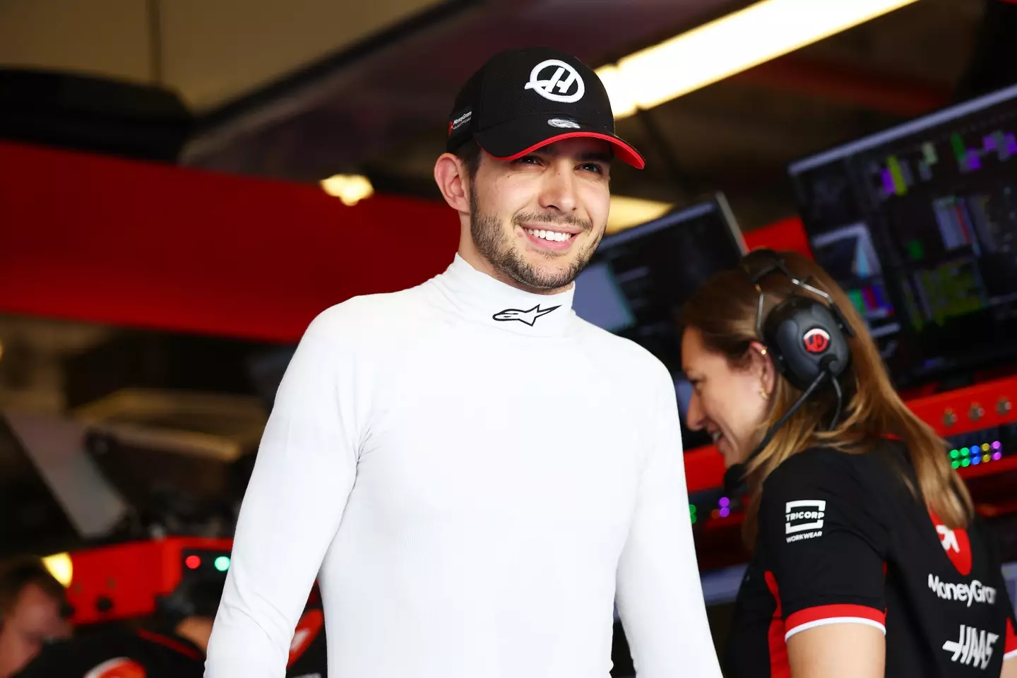 Esteban Ocon will race for Haas in the 2025 season. Image: Getty