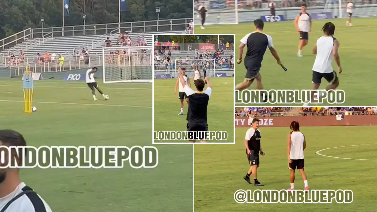 Chelsea fans excited by Mauricio Pochettino's coaching in training video