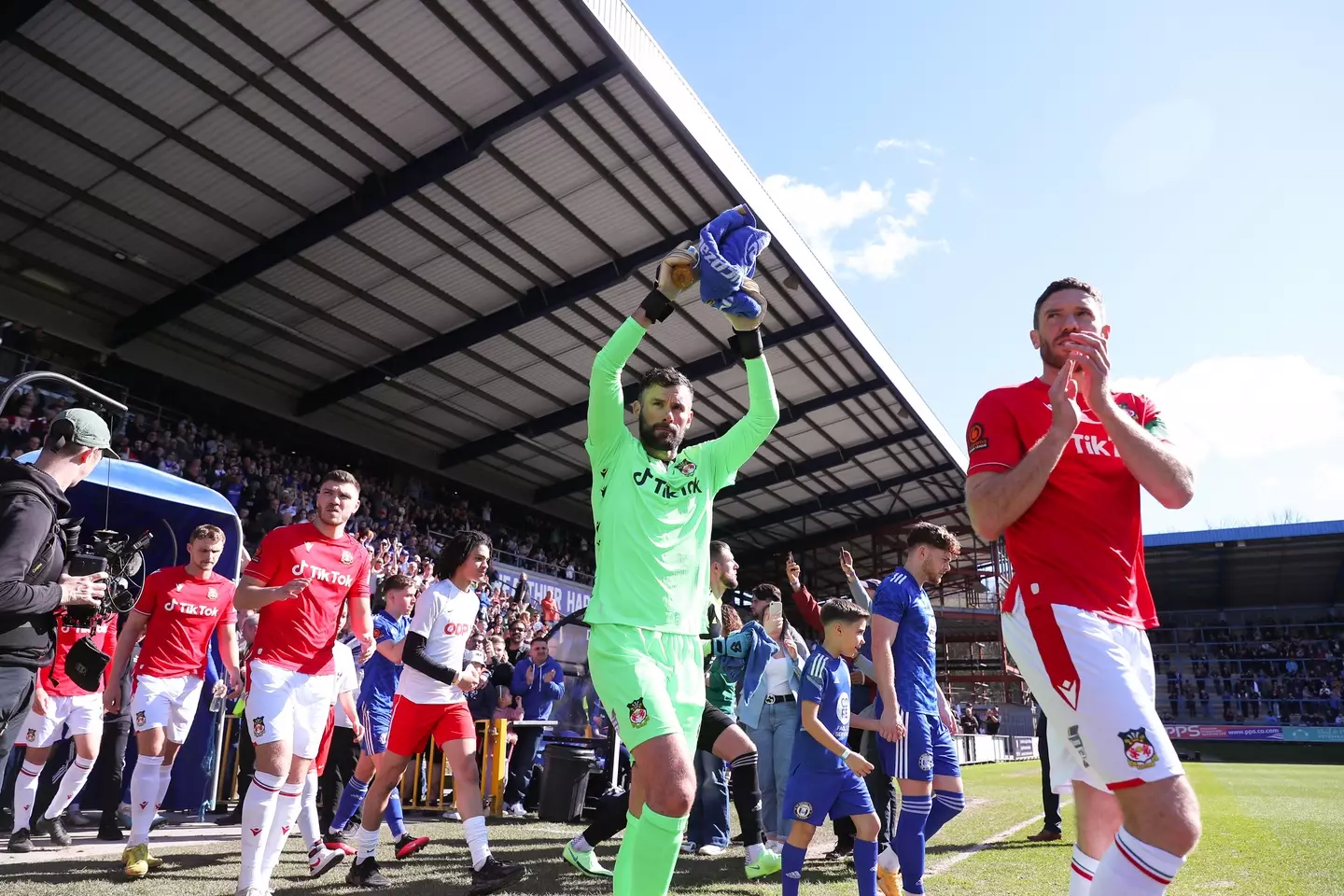 Ben Foster and Ben Tozer are back working with Wrexham. Image: Getty