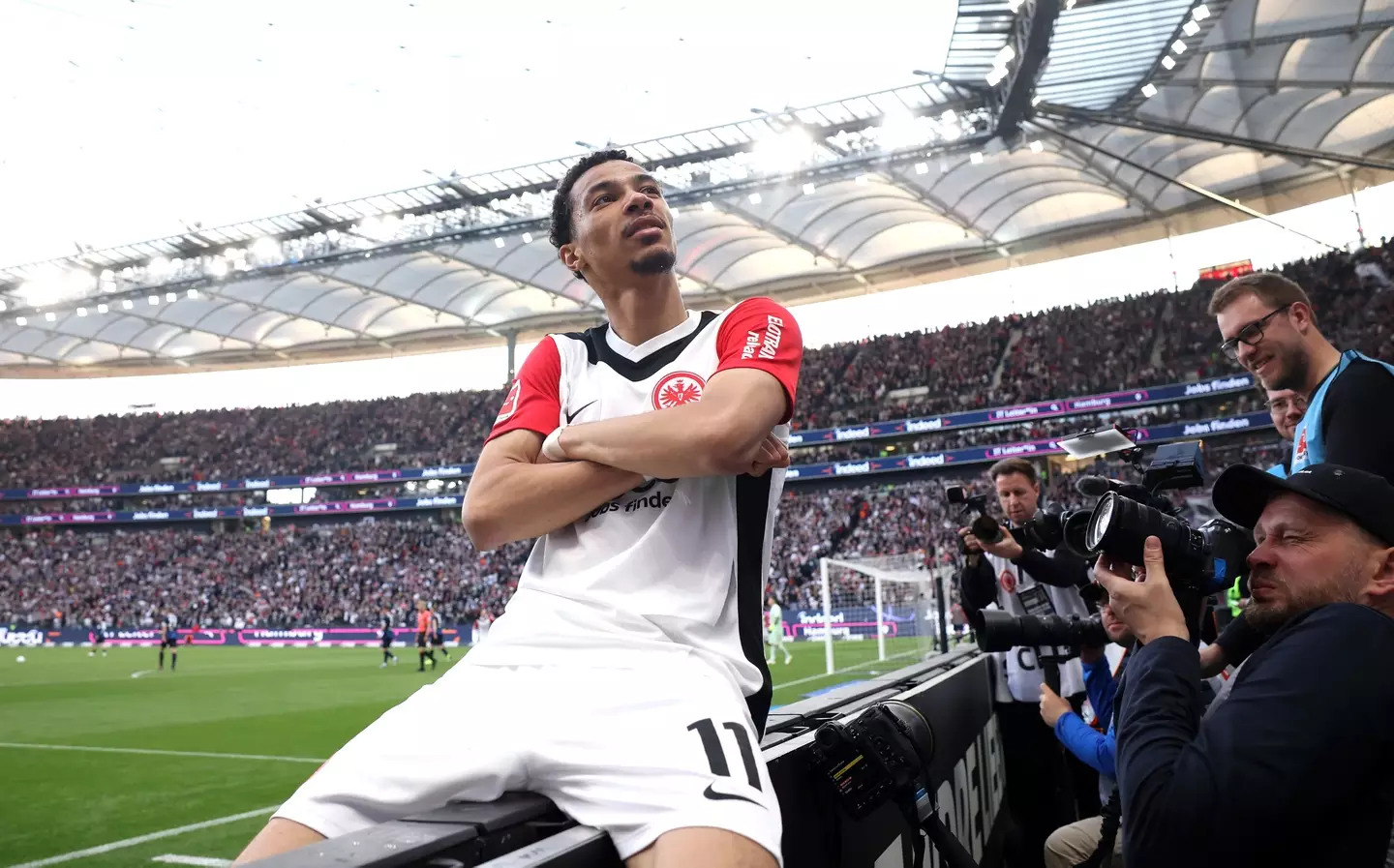 Ekitike is one of the most wanted strikers in world football. Image credit: Getty