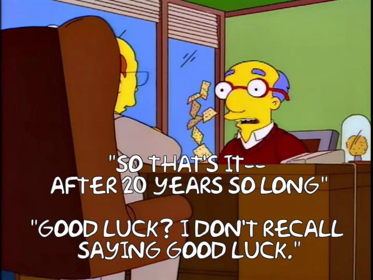 City saying farewell to Cancelo. Image: Frinkiac. 