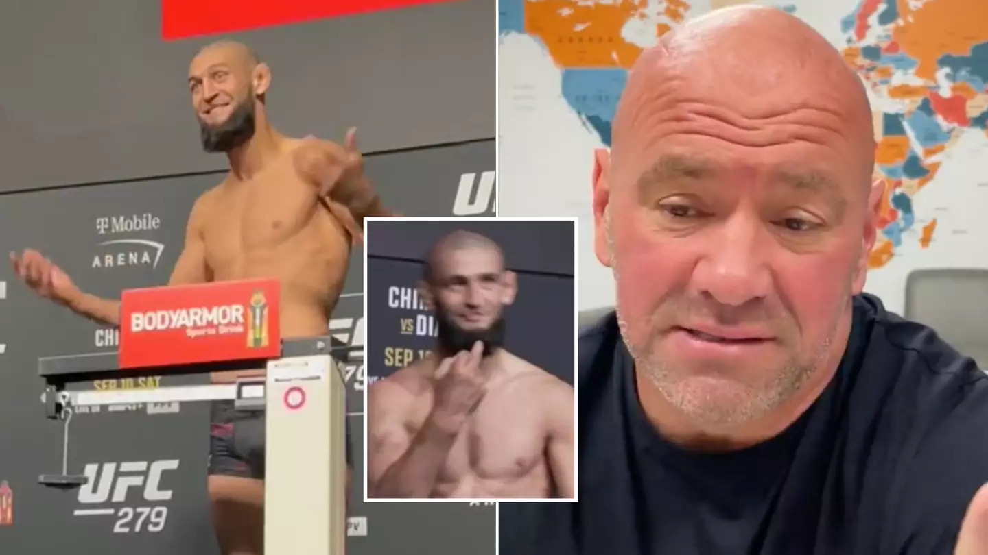 Dana White reveals why Khamzat Chimaev missed weight for Nate Diaz fight