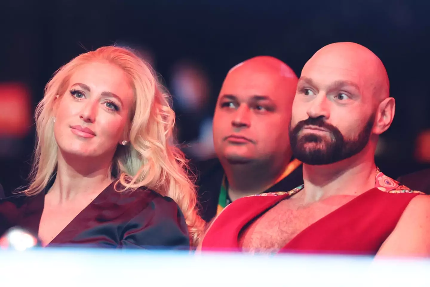 Tyson Fury and wife Paris pictured (Image: Getty)