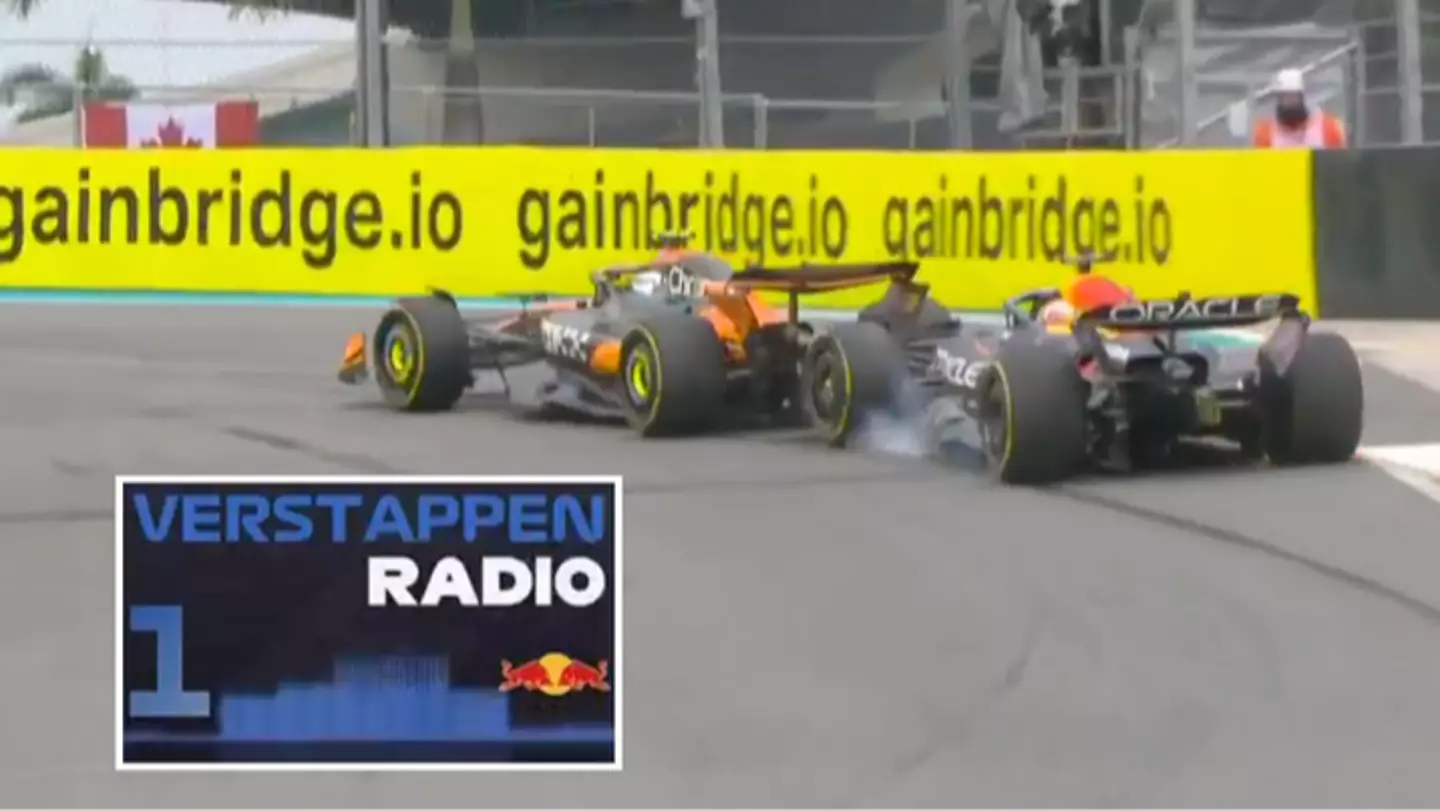 Max Verstappen slams 'useless' Red Bull in X-rated team radio following Lando Norris incident at Miami GP