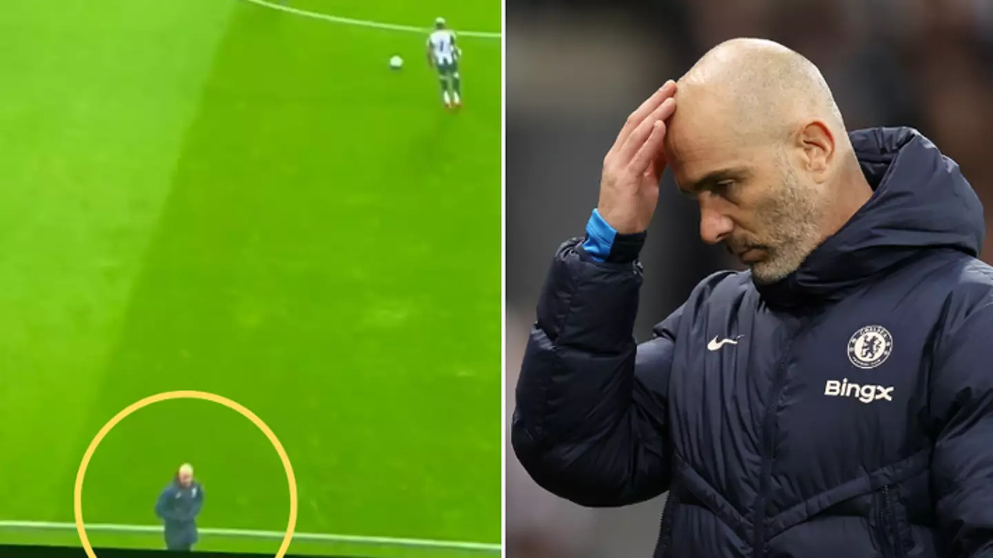 Chelsea fans think Enzo Maresca has already ‘had enough’ of one player after spotting his reaction during Newcastle defeat