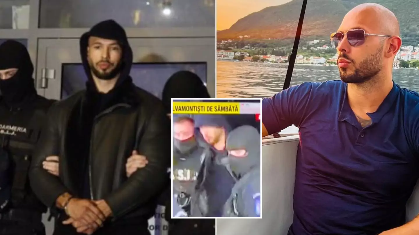 Andrew Tate and his brother arrested as part of human trafficking investigation