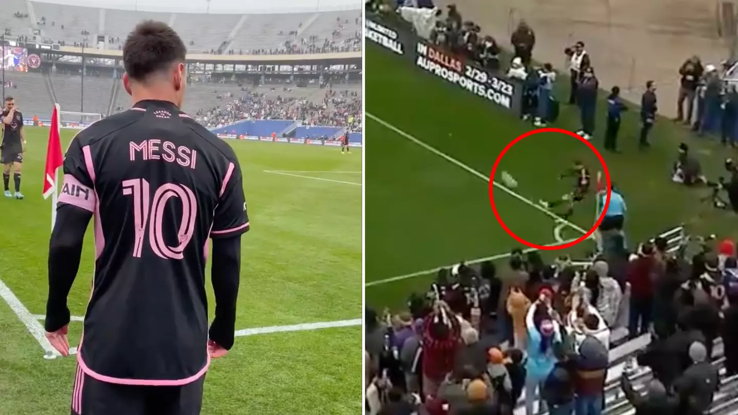 Lionel Messi almost scored with incredible 'Olimpico' attempt, he's never done it before