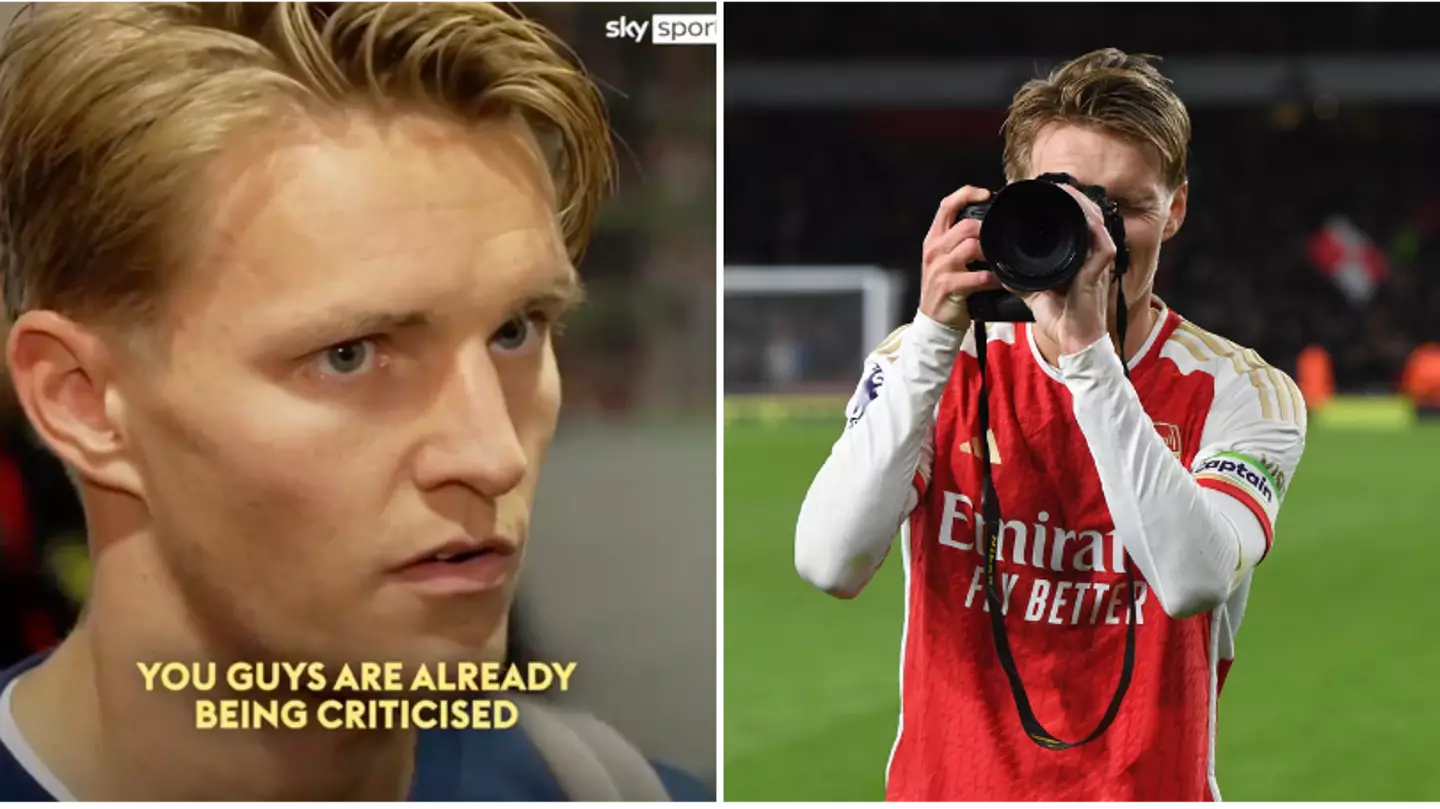 Martin Odegaard fires back at Jamie Carragher in row over Arsenal celebrations vs Liverpool