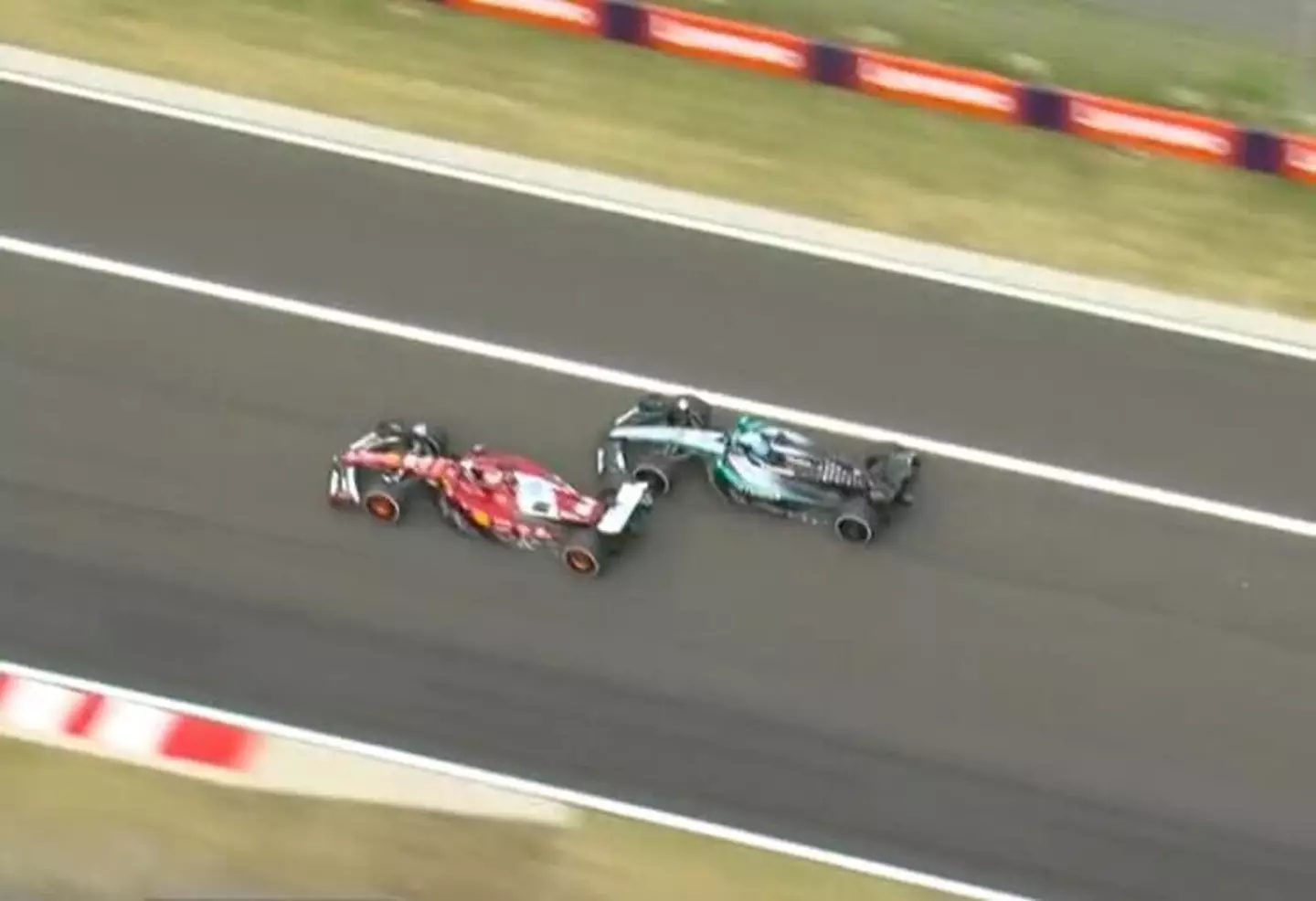 Russell clashed with Leclerc (Sky F1)