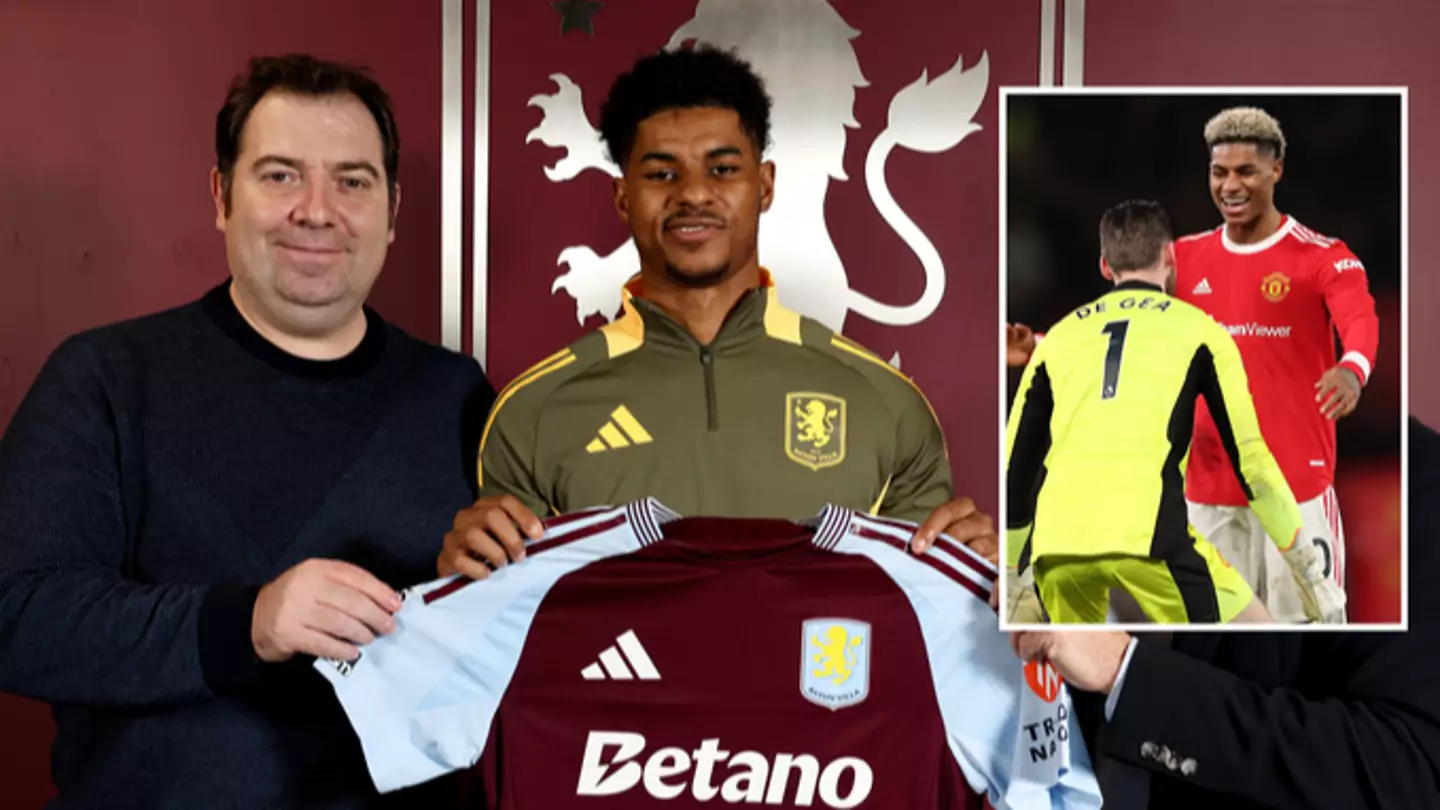 David de Gea gives Marcus Rashford new nickname after he leaves Man Utd for Aston Villa