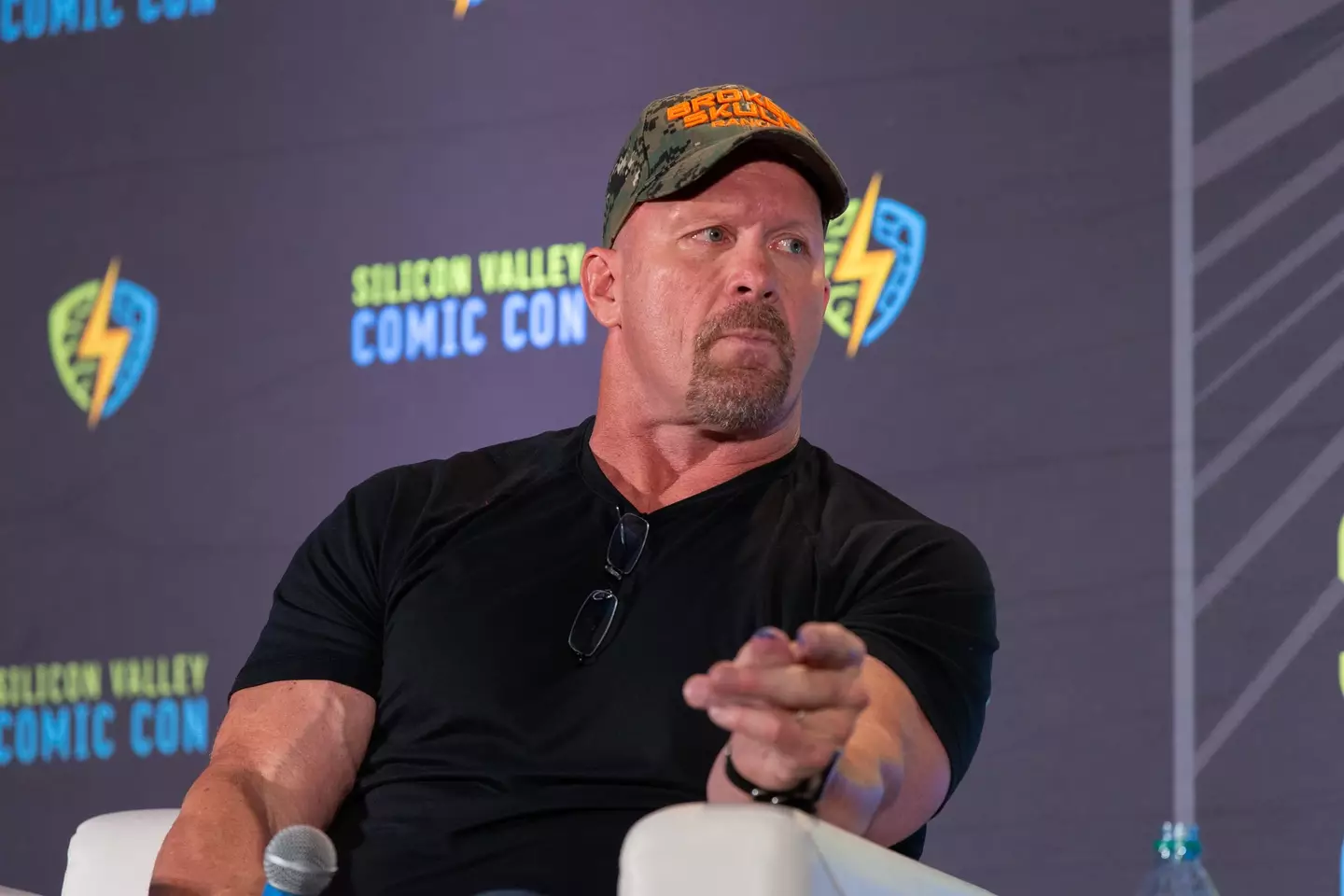 Steve Austin was approached for a return at Wrestlemania 40 (Getty Images)