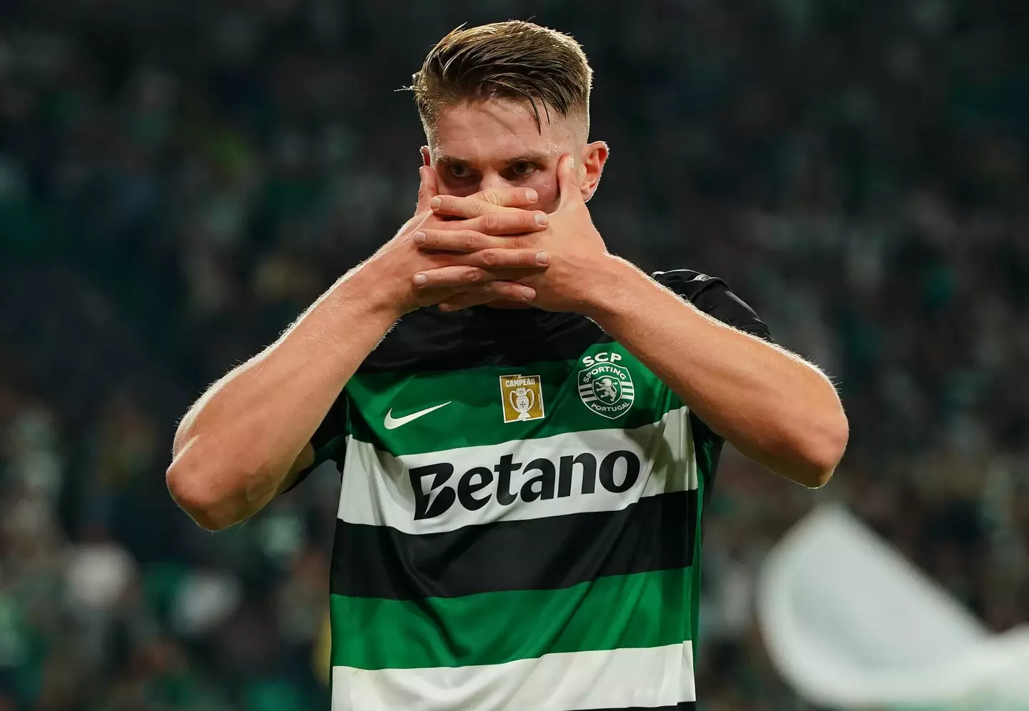 Viktor Gyokores' trademark celebration- Getty