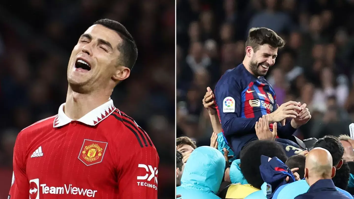 Cristiano Ronaldo urged to 'do a Gerard Pique' and retire following Villa Park nightmare