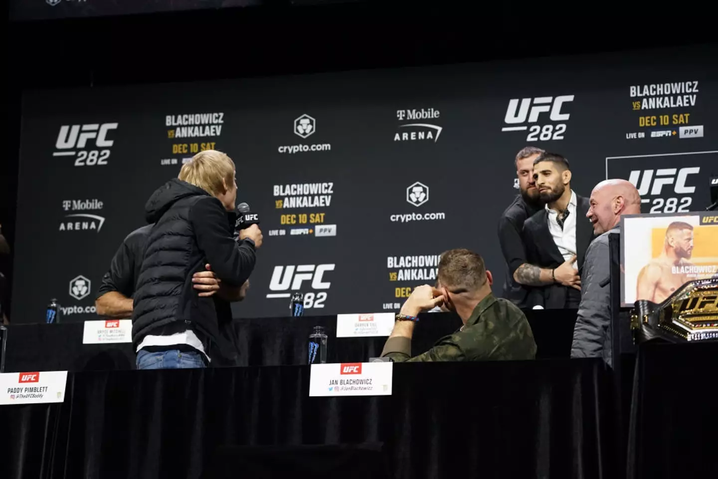 Paddy Pimblett and Ilia Topuria have a long-running feud (Credit:Getty)