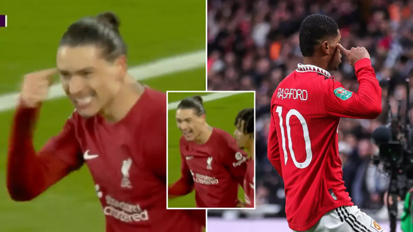 Darwin Nunez rubbed salt into the wounds with Marcus Rashford celebration, he went there