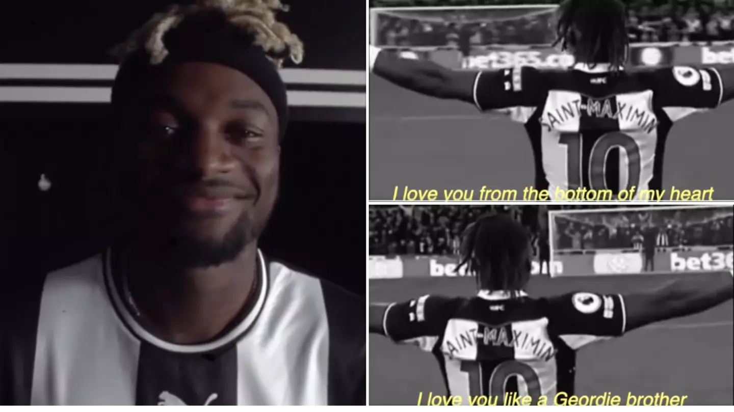 Allan Saint-Maximin's goodbye message after four years at Newcastle is an emotional one