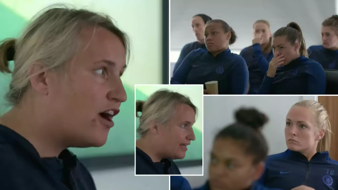 Chelsea fans want Emma Hayes to manage men's side after team talk on standards goes viral