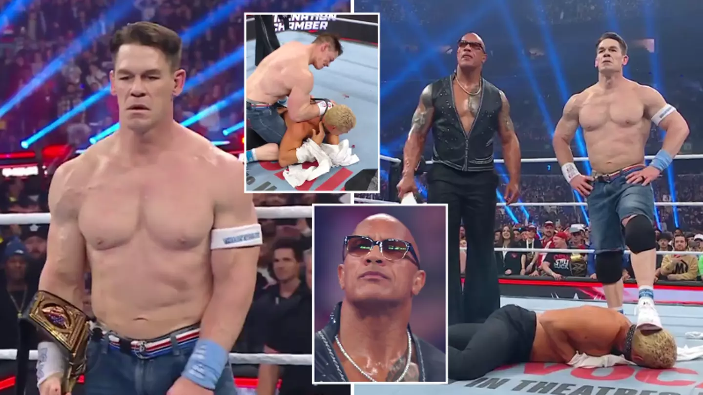 John Cena turns heel for the first time in 22 years at Elimination Chamber as fans left speechless by 'insane' segment