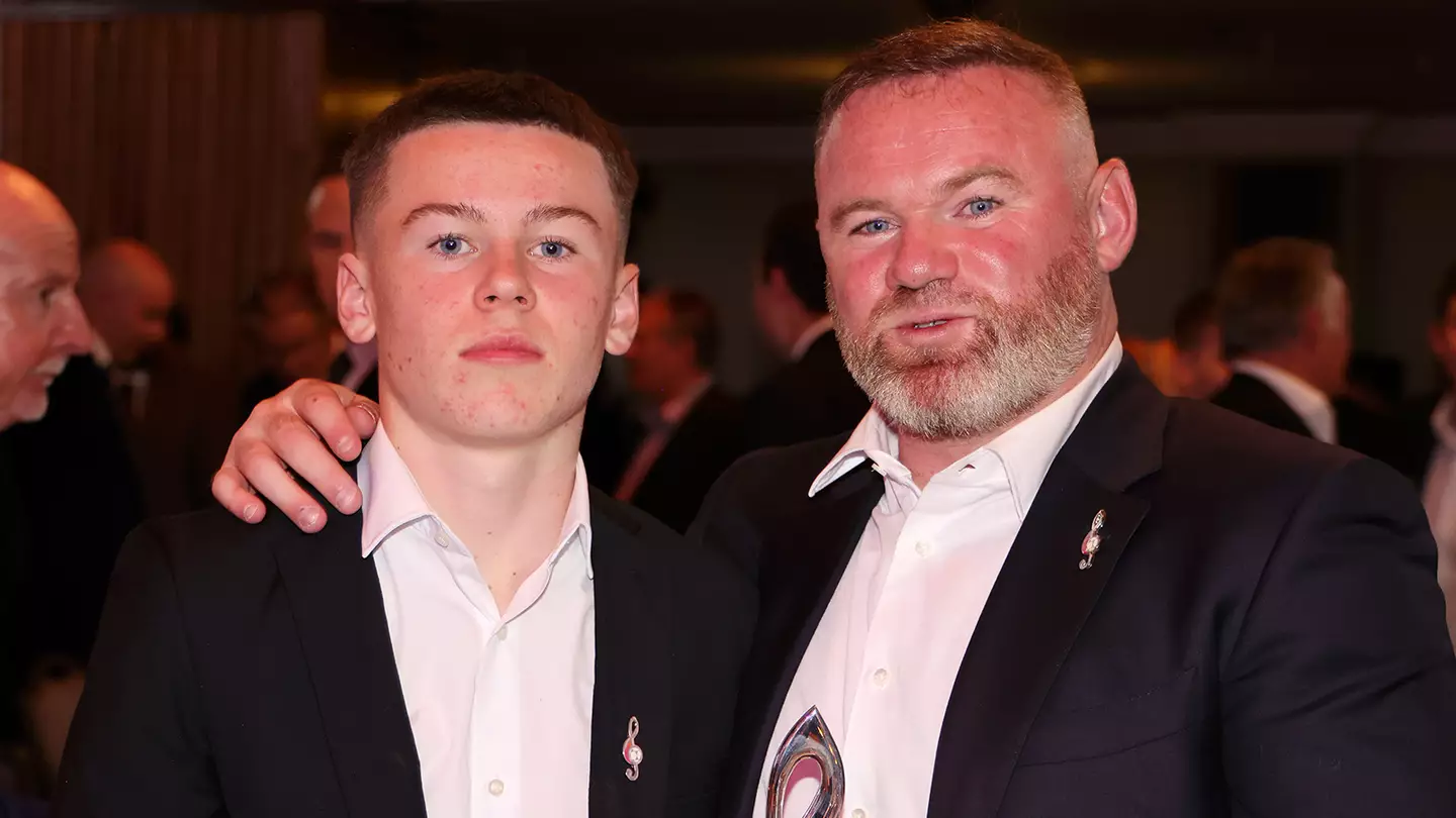 Wayne Rooney 'banned' from watching son Kai play for Man Utd as youngster plays in same tournament as dad