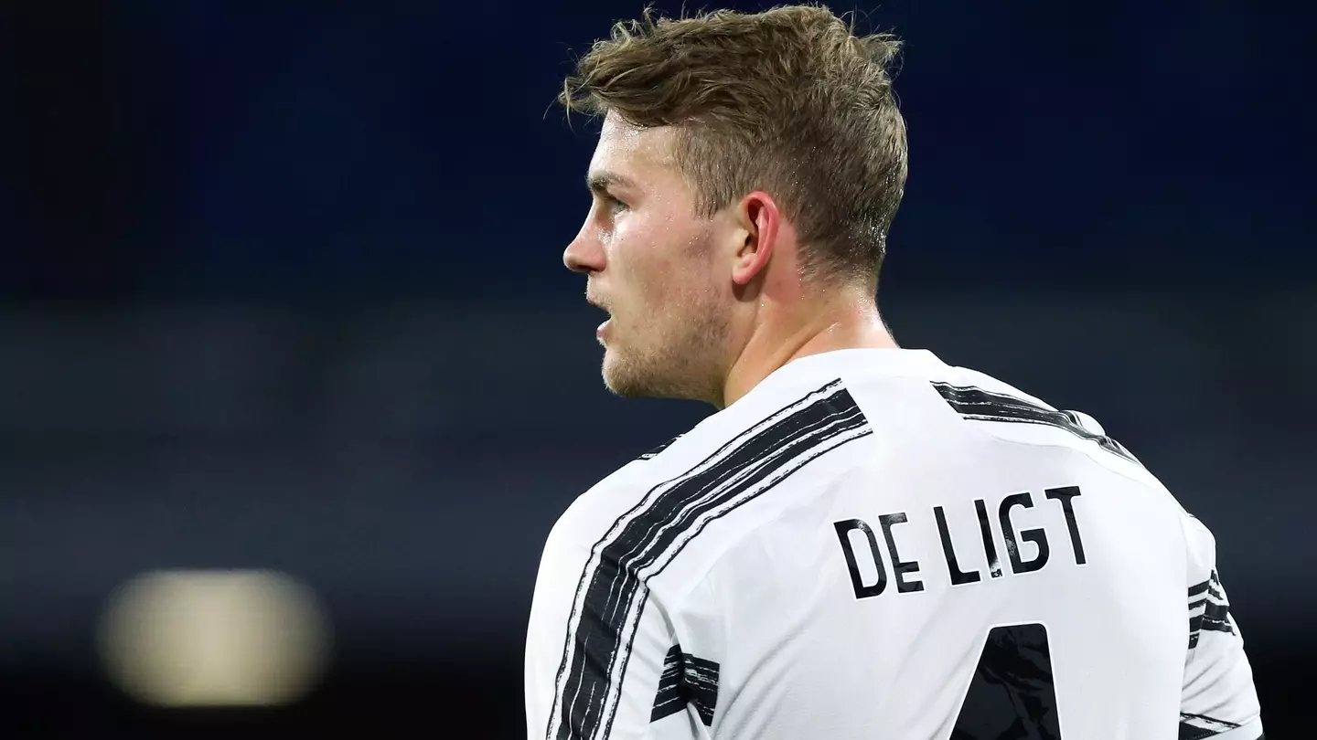 Matthijs De Ligt of Juventus reacts during the Italian championship Serie A football match between SSC Napoli and Juventus. (Alamy)