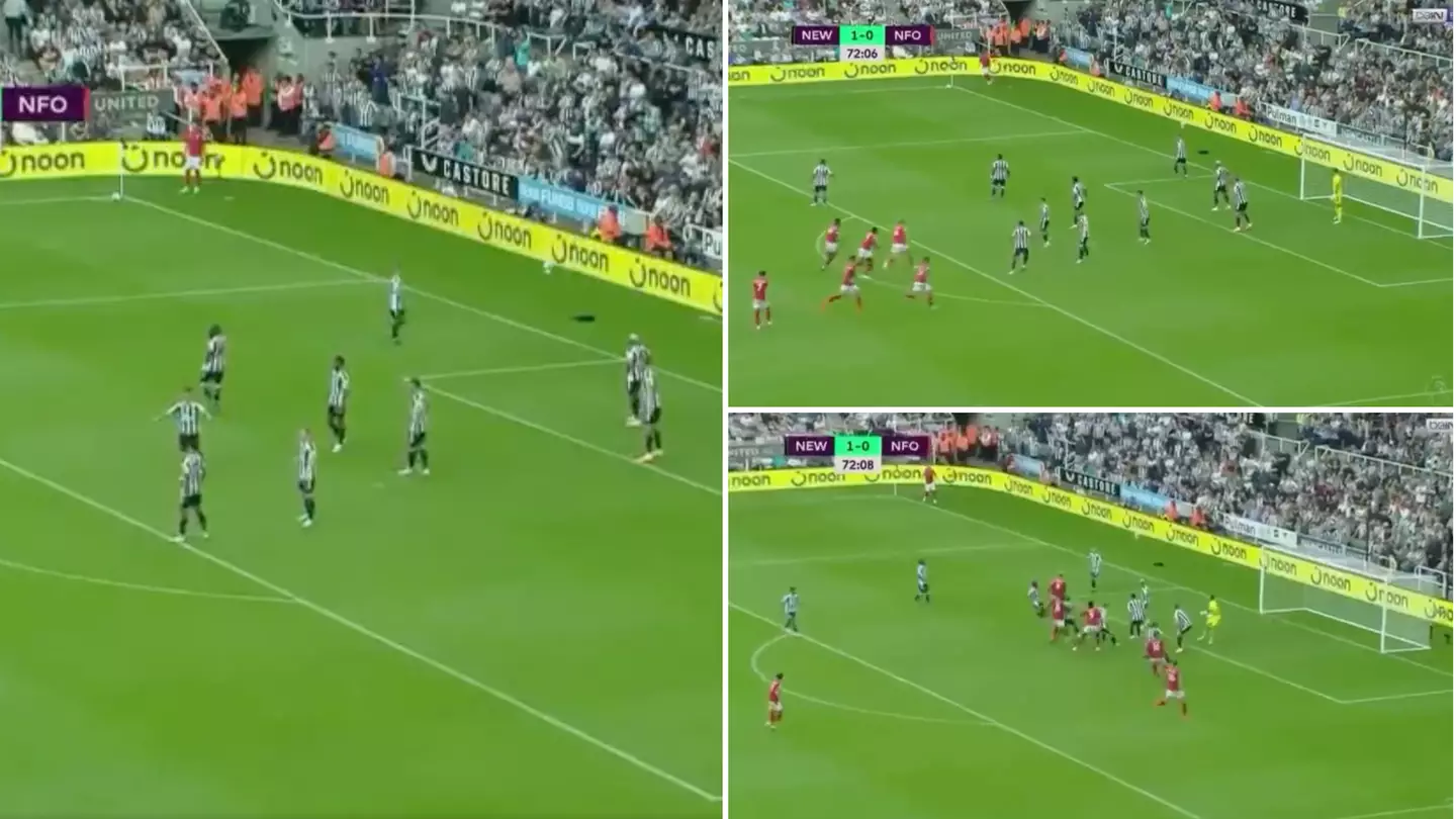 Nottingham Forest produced the worst corner routine we've ever seen vs Newcastle and it's gone viral