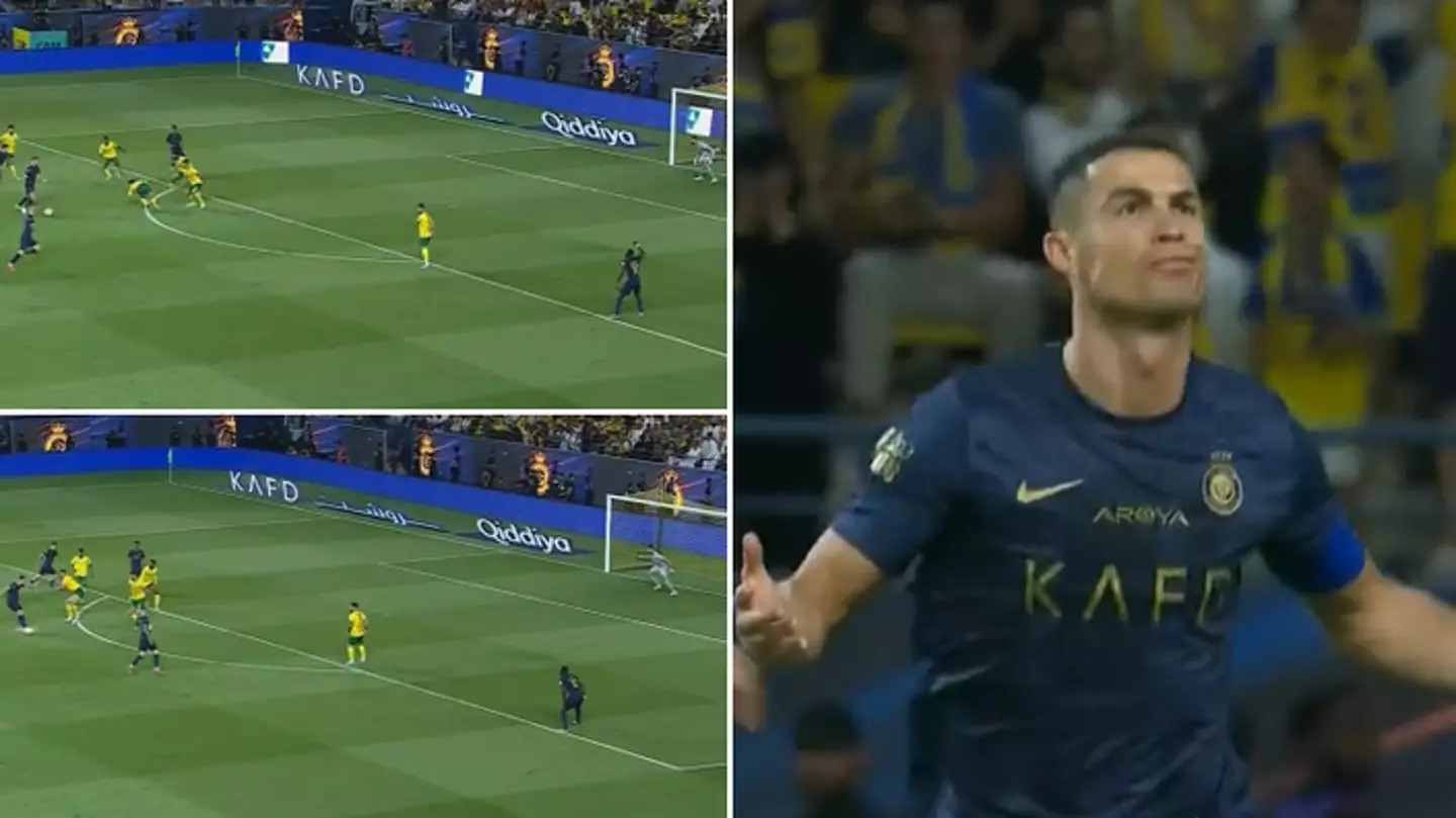 Cristiano Ronaldo scores screamer for Al Nassr after sending defender to the shadow realm