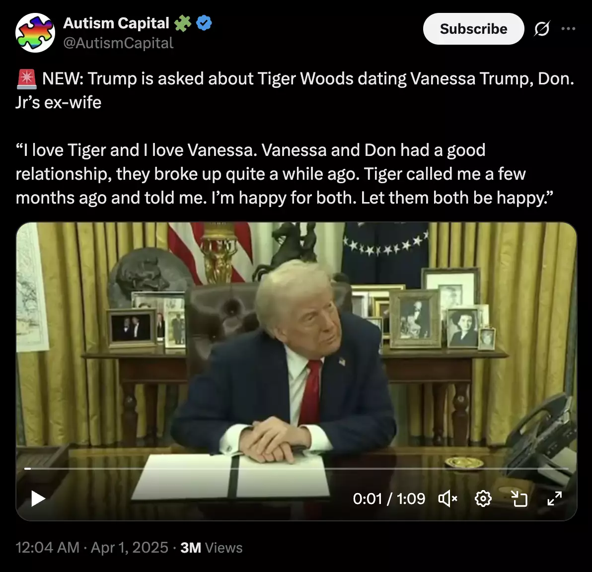 Image: Twitter/@AutismCapital