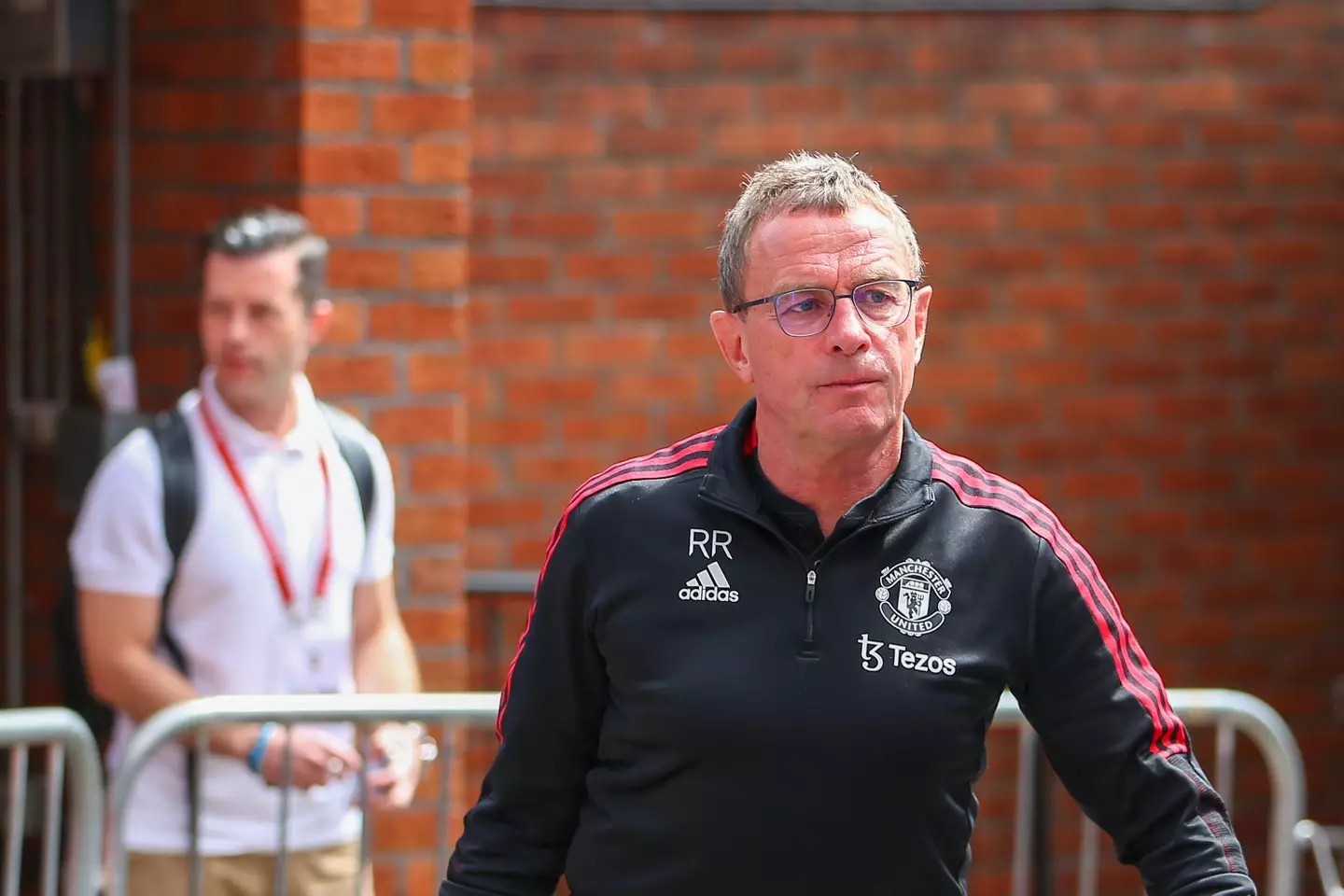 Rangnick was certainly not loved at United. Image: Alamy