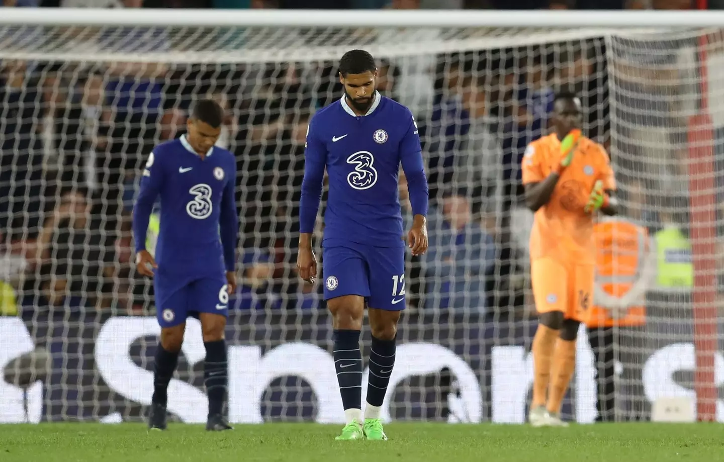 Ruben Loftus-Cheek Of Chelsea looks dejected after Adam Armstrong of Southampton scores to make it 2-1 during the Premier League match. (Alamy)