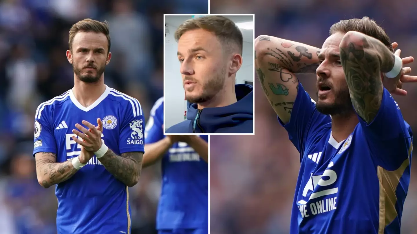 James Maddison finally breaks silence on Leicester City's relegation amid rumours over his future