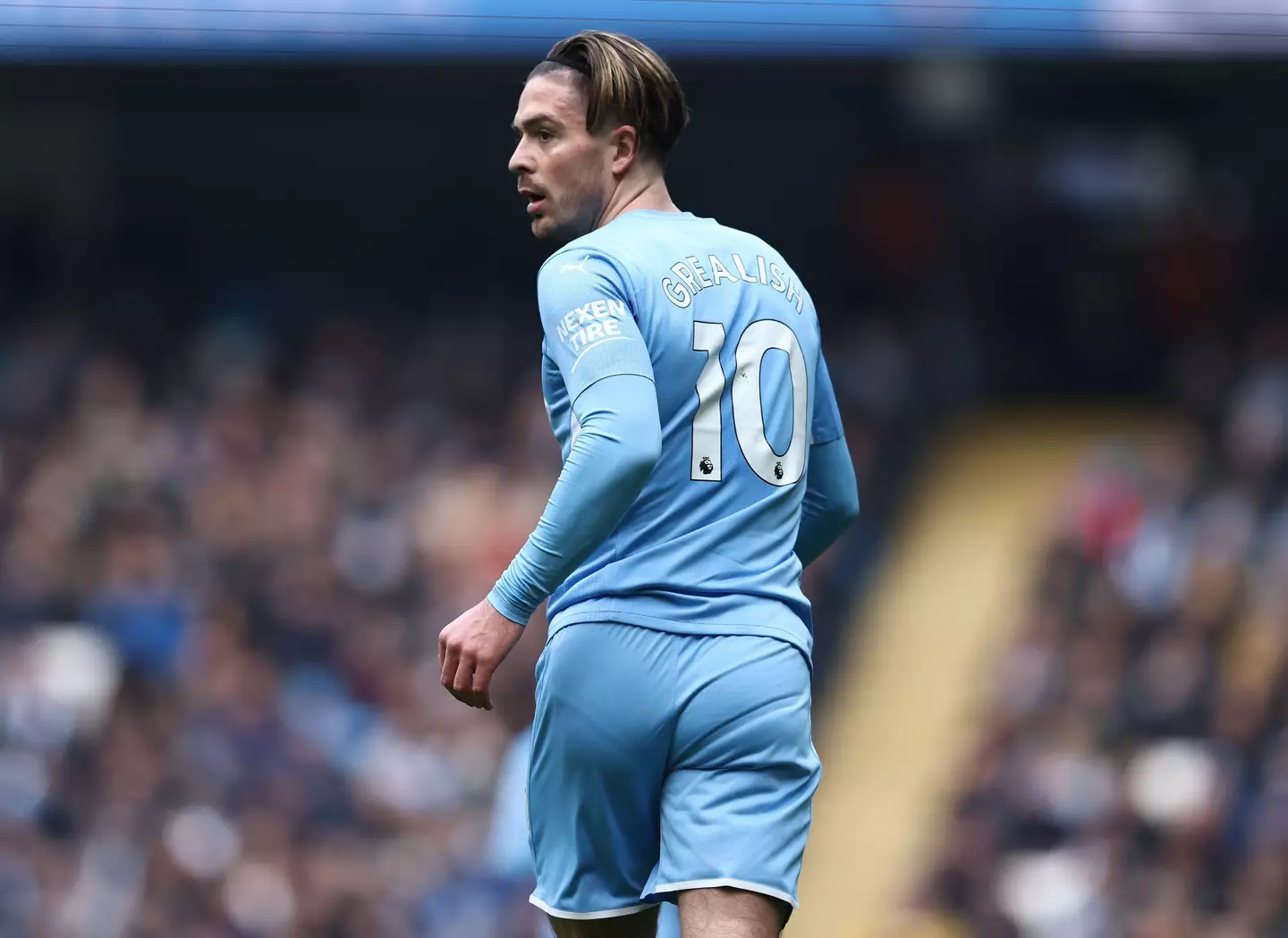 Jack Grealish now wears the number 10 shirt at Manchester City (Image: PA)