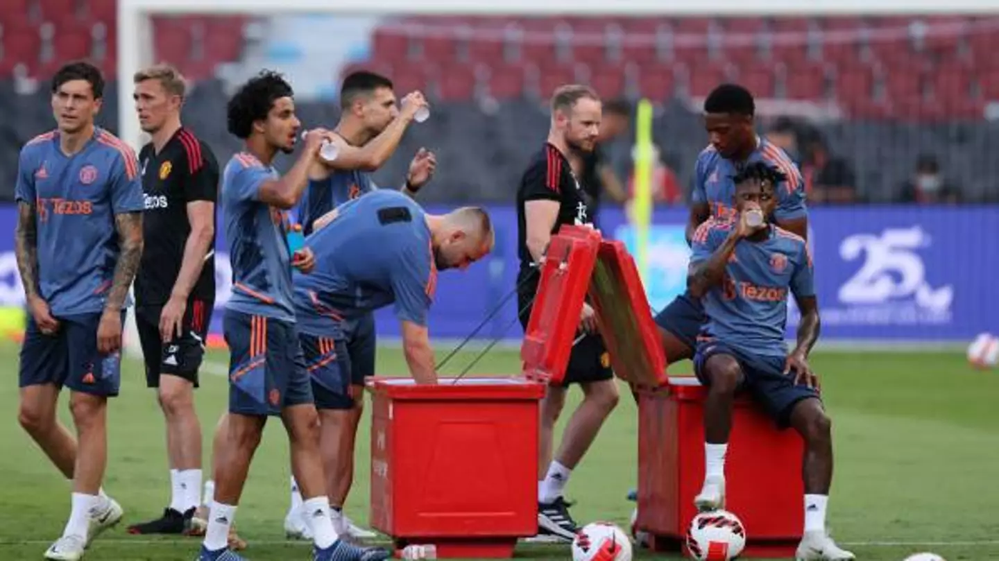 PICTURES: Manchester United's Open Training Session Ahead Of Liverpool Game