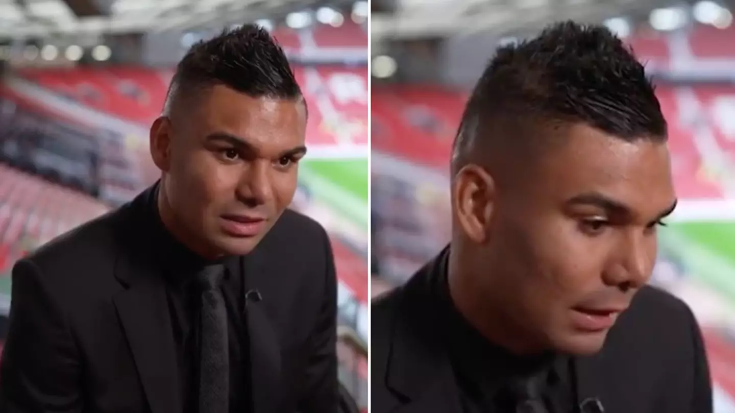 Casemiro says he is 'truly sorry' for not speaking English in first Man United interview