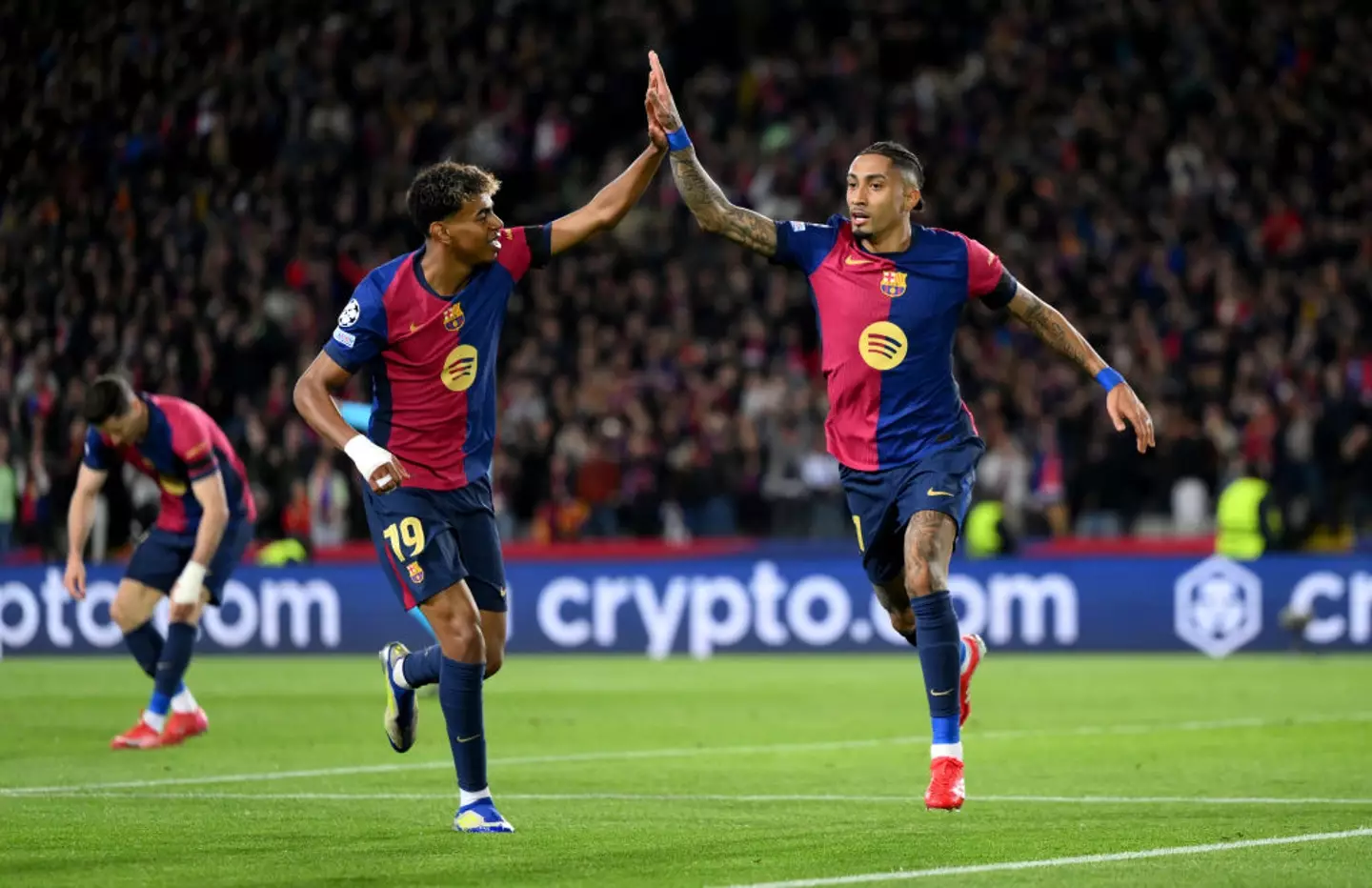 Rashford hopes to join an impressive attacking lineup boasting the likes of Lamine Yamal and Raphinha. (Image: Getty)