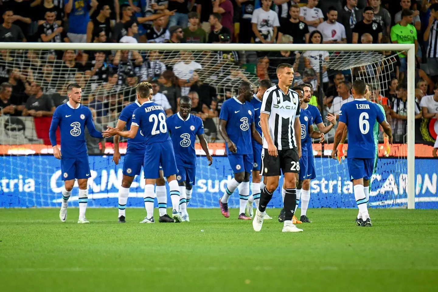 Chelsea came out 3-1 victors against Udinese. (Alamy)