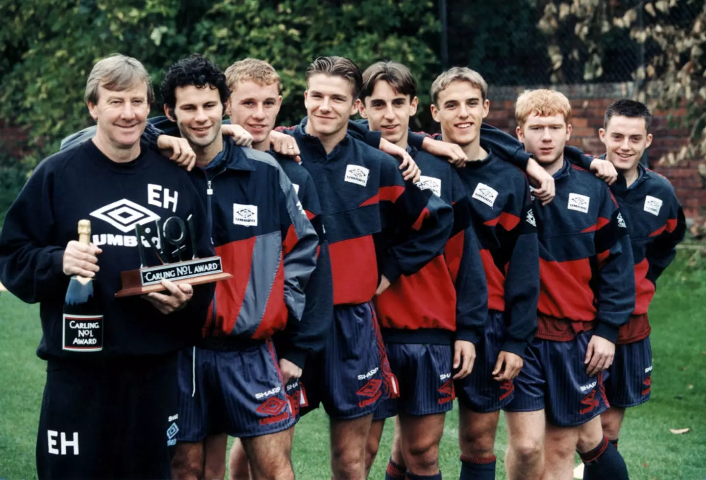 The Class of '92 all came through at Man United's academy (Credit:Getty)