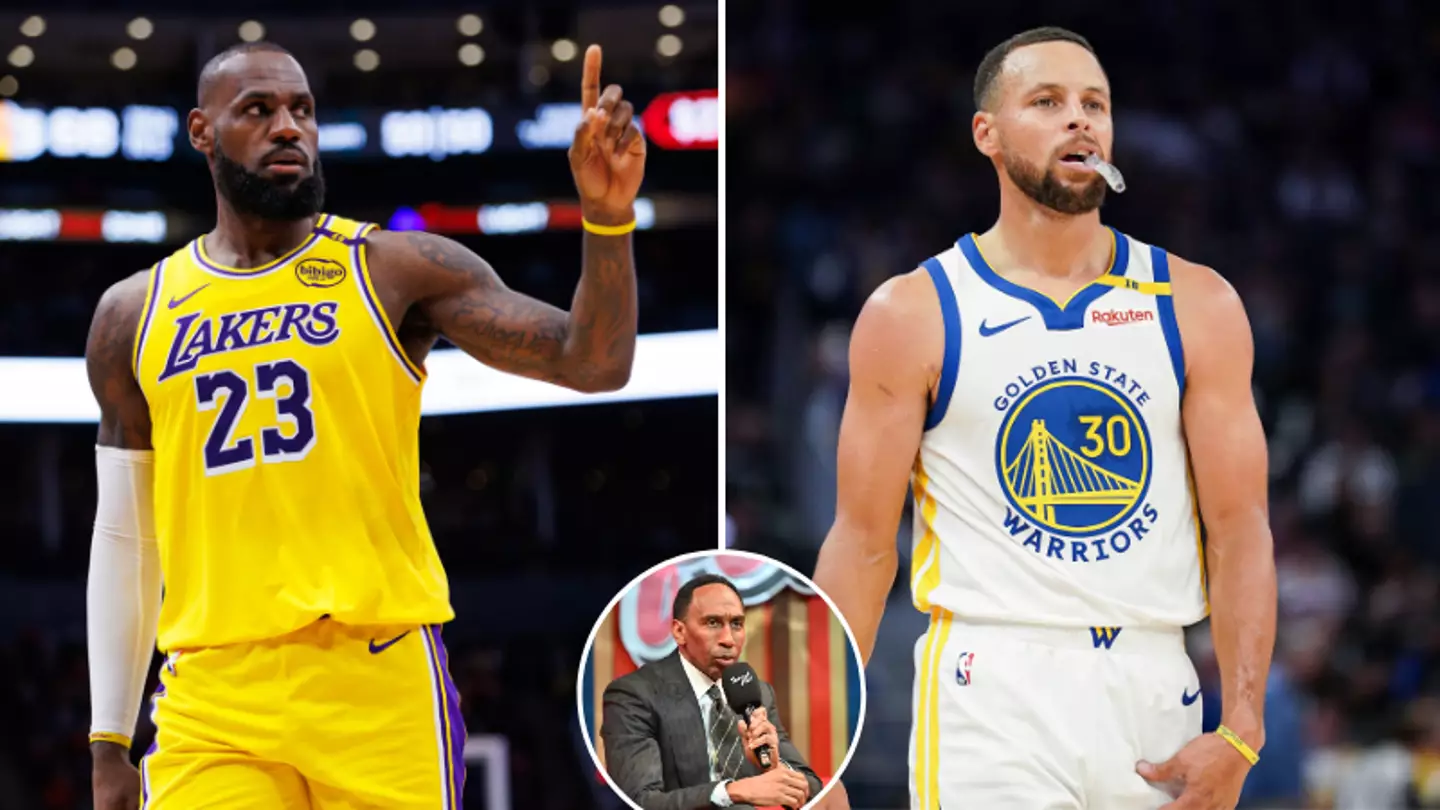 Stephen A. Smith didn't hesitate when picking between LeBron James and Steph Curry for the best NBA legacy