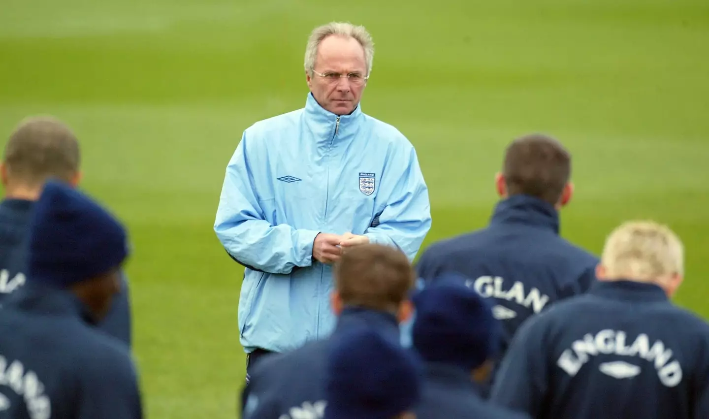 Sven Goran-Eriksson has died at the age of 76. Image: Getty