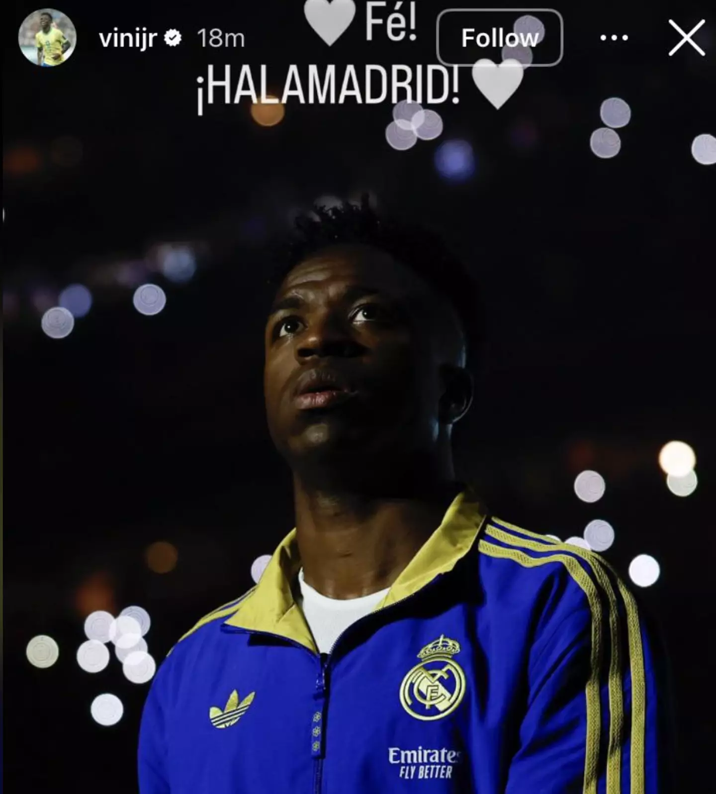 Image: Instagram/@vinijr