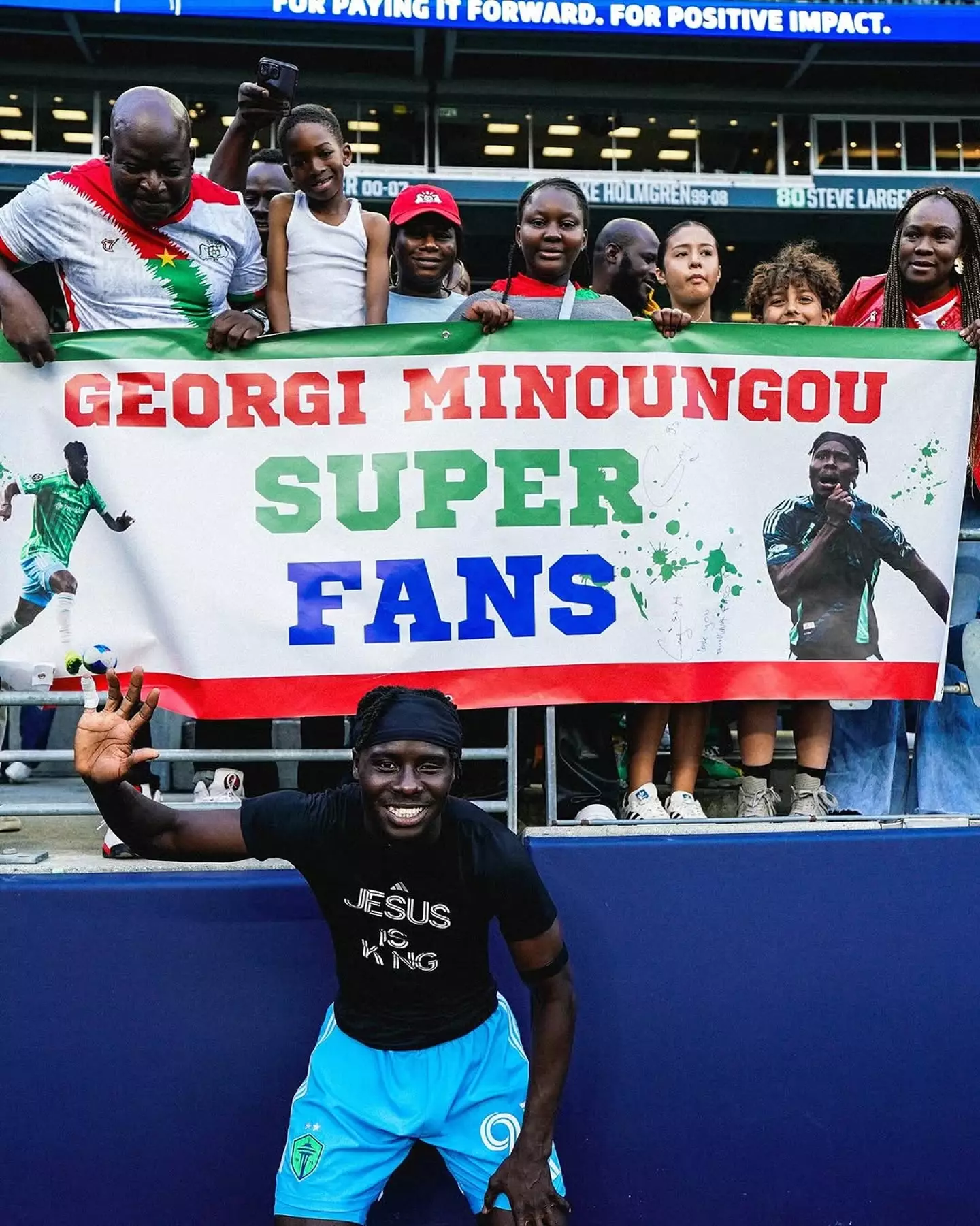 Minoungou is a fan favourite in Seattle. Image credit: Instagram/georgiinho11