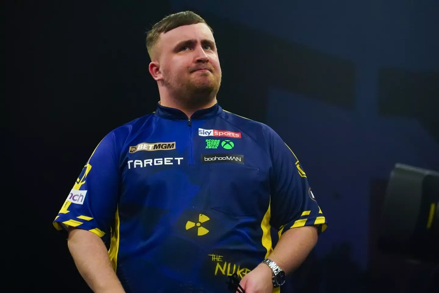 Luke Littler discussed the Premier League darts format and a possible Royal Rumble-style event. Image: Getty