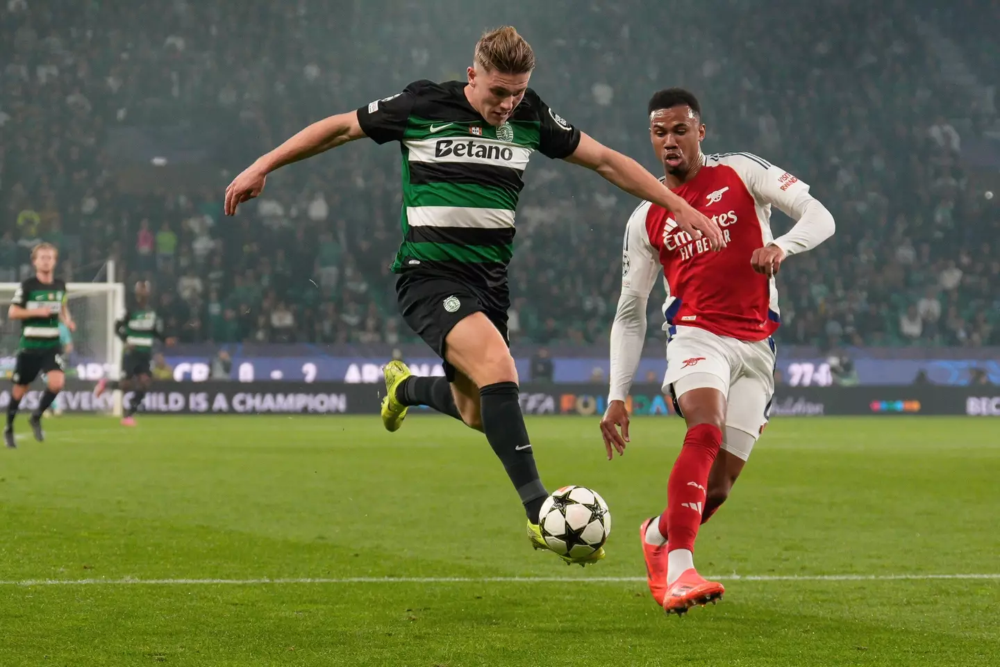 Gyokeres is set to join Arsenal to bolster their attack. (Image: Getty)