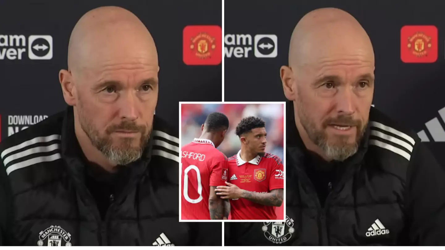 Erik ten Hag explains why Jadon Sancho and Marcus Rashford were treated differently over Man Utd incidents