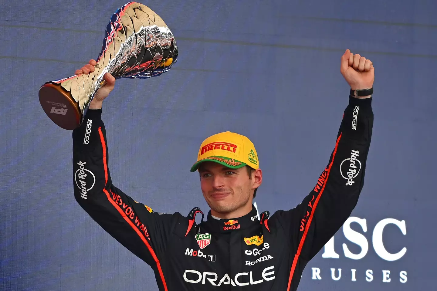 Max Verstappen finished third at the Brazilian Grand Prix (Image: Getty)