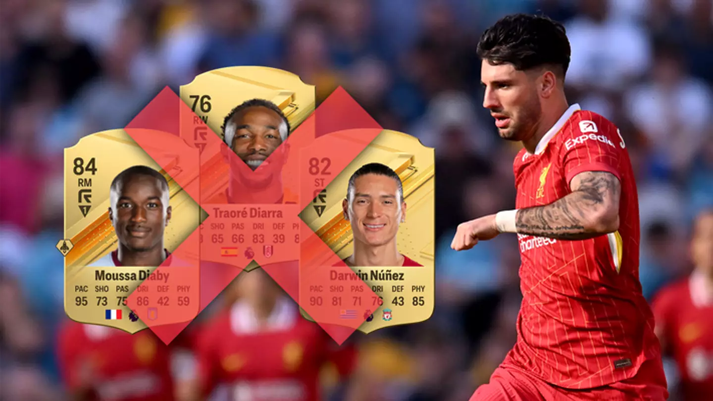 Premier League's fastest XI of the season only includes two of the top 25 fastest players on EA FC 24